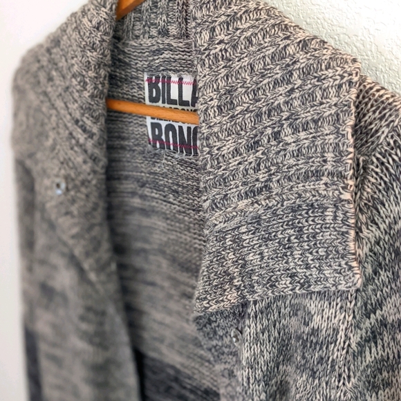 Billabong - button up sweater - Picture 9 of 14